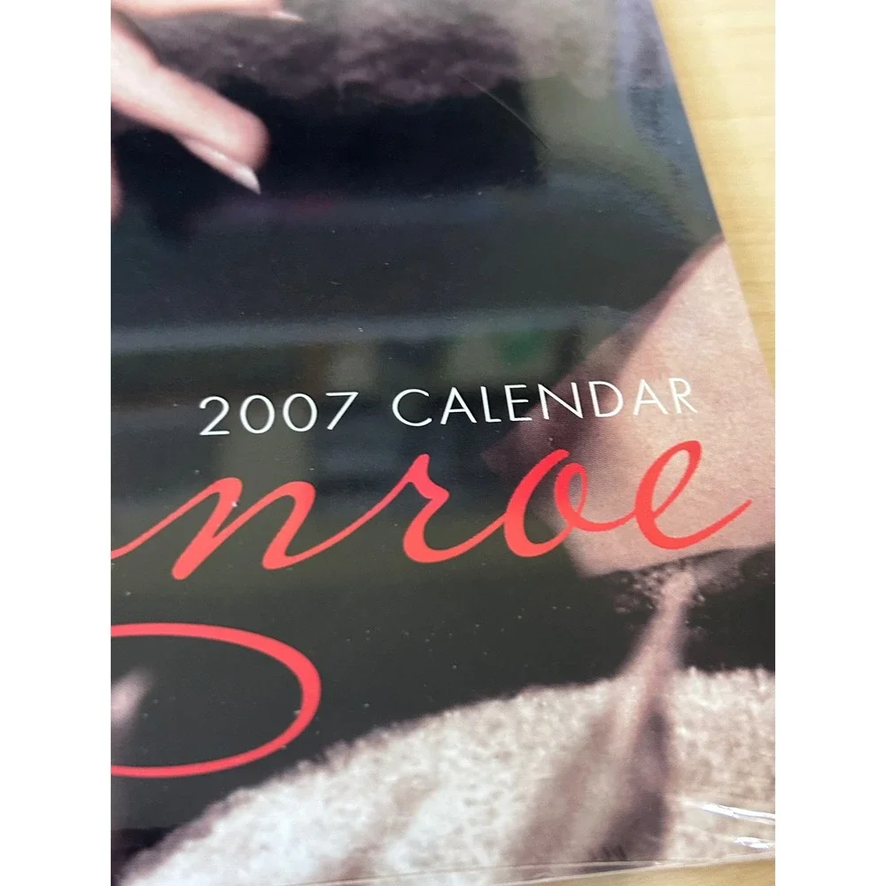 Marilyn Monroe 2007 Wall Calendar Graphique de France Factory Sealed New Vintage